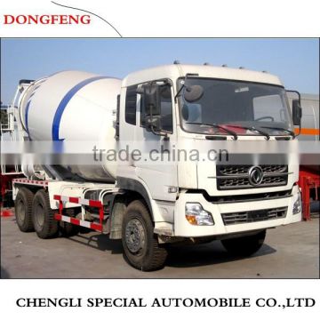 hubei chengli 6 cubic 10tires dongfeng concrete mixer truck price