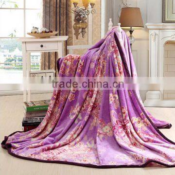 Elegant Style Super Soft Flannel Blanket.Made In China