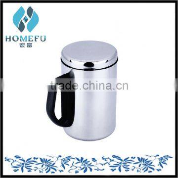 #410/201 SS Double-layer Creative Stainless Steel Thermal Cup/office Mug photo-1