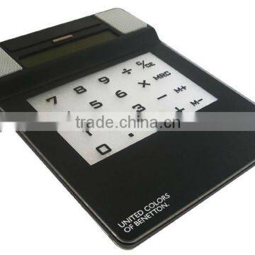 calculator mouse pad with usb hub and speaker