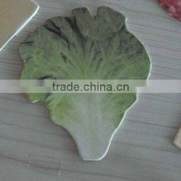 vegetable shaped coaster