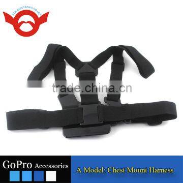 A Model: Chest Body Strap for Gopro Hero 2/3/3+/4/4 Session Action Camera Accessory photo-6