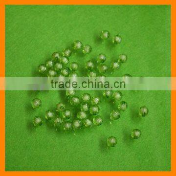 8mm Apple Green Plastic Beads