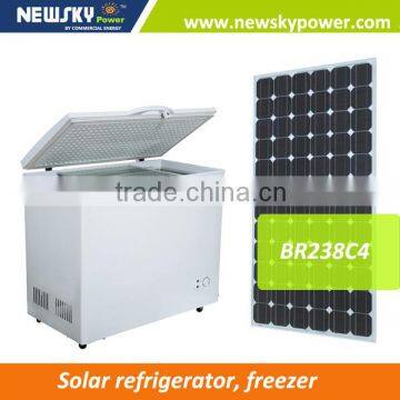 New product ice making DC deep freezer solar freezer for sale