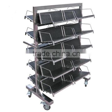 PCB storage trolley supplier ESD Hanging Style Trolley