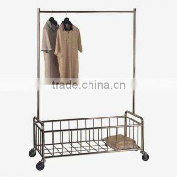 Stainless steel clothes shelf