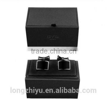 Nickel/rhodium or black nickel plating noble cufflinks with jewery gift box                        
                                                Quality Choice