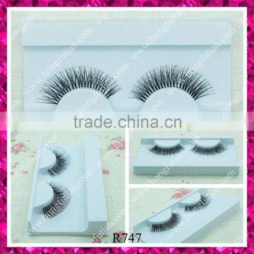 Red cherry wholesale smart strip human hair hand made eyelashes