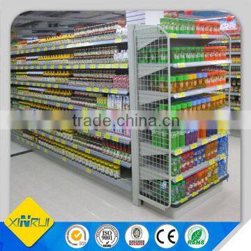 Single-sided Feature and Supermarket Rack Type supermarket gondola shelf