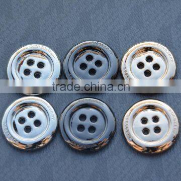 4 hole fashion metal buttons for shirts