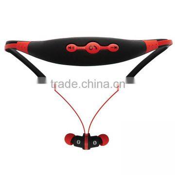 2016 Newest Bluetooth Headphone Hottest Neckband Wireless Headset Sweatproof Running Bluetooth Earphone With Magnetic photo-4