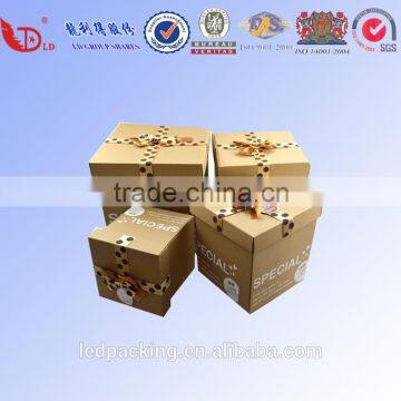 classic brown Kraft paper boxes