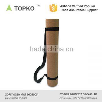 TOPKO no Smell Natural Cork Yoga Mat Cork Surface TPE Yoga Mat photo-4
