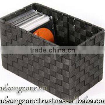 Plastic Woven Strap Basket