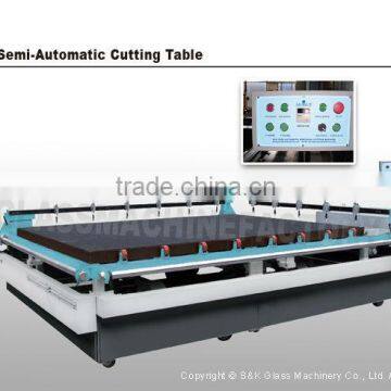 Semi-automatic Glass Cutting Table Manual Glass Cutting Machine