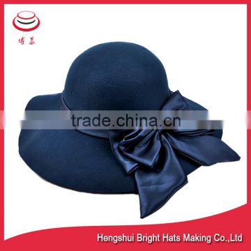 Fashionable Wool Felt Floppy Hat