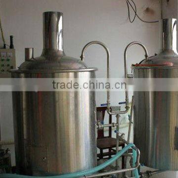 Mini beer brewry equipment for pub, restaurant