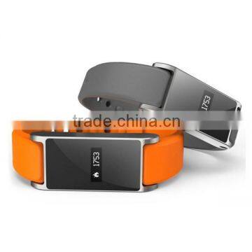 2014 New Waterproof Smart Bracelet Bluetooth Health Wristband with APP Sync Pedometer Sleep Tracing