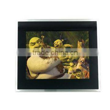 2016 New Style Acrylic Photofunia/photo Frame Mirror Top Sale Custom Glass 15inch Photo Frame