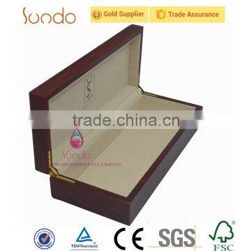 classical luxury empty wine custom box with logo