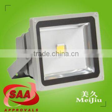 50W 80lm/w san'an chip 4000LM 120degree PF0.95 CRI75 IP65 AC85-265V Warm White 2800-3200K LED Floodlight