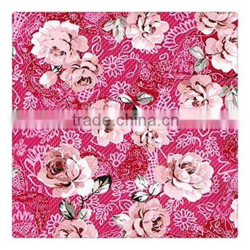 flower design PET transfer film For PVC vinyl