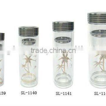 500ml double wall glass bottle, glass mug/cup, glass mugs wholesale