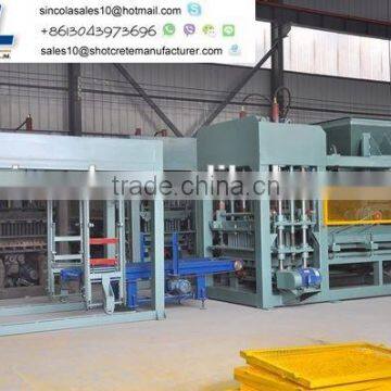 Color changabled for popular sale high grade brick making machine