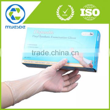 disposable powder free PVC/Vinyl gloves for kitchen