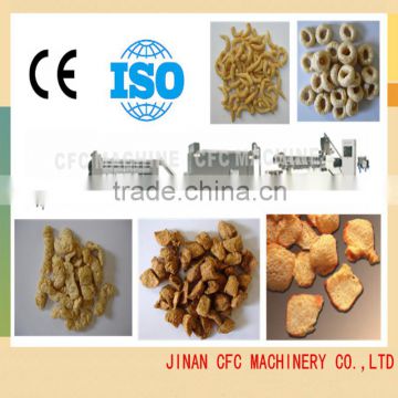 Automatic Soy fake protein meat buler extruder processing line