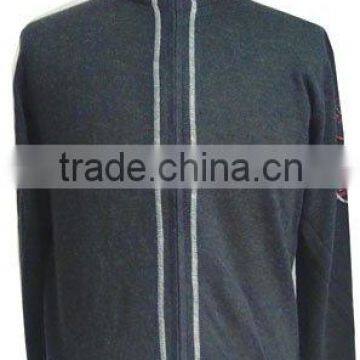 Garment Dyed And Stone Washed Sweater