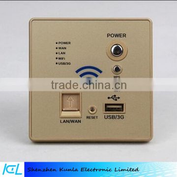 Popular functional Smart Wifi Socket with 3G USB LAN/ WAN port