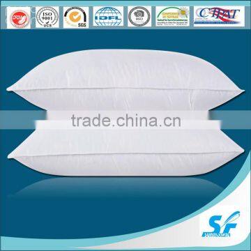 Waterproof down alternative microfiber filling pillow for hotel