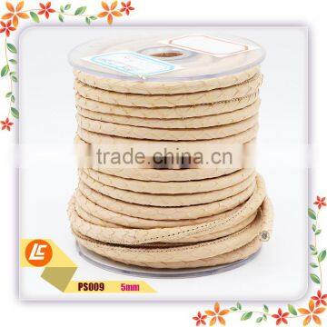 Good Quality Round Genuine Snakeskin Leather String With Different Colors photo-6