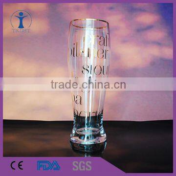 Trust wholesale custom Glassware Elegant 25oz beer glass Hand made