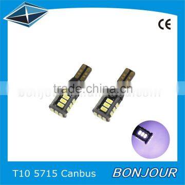 Canbus Error Free 5730 5630 smd 7.5W w5w t10 car led bulb