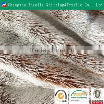 Beautiful 100 polyester long pile fur fabric ZJ100