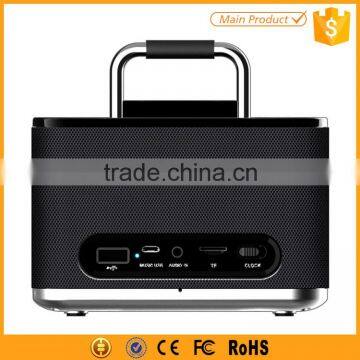 2000mah power bank bluetooth speaker support FM radio