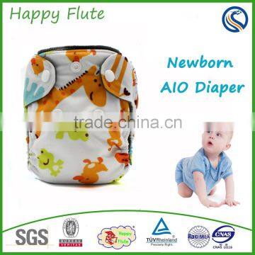 Happy Flute comfortable Printed High aborbency baby diaper and newborn baby cloth diaper