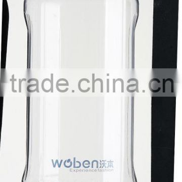 Large capacity water bottle high quality plastic