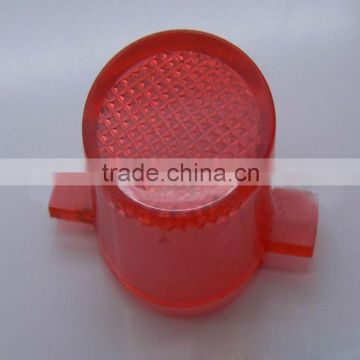 experienced transparent red plastic injection molded parts supplier