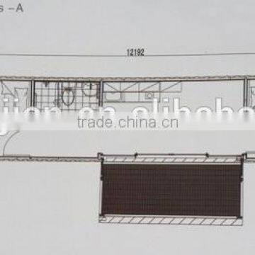 Light steel prefabricated container house