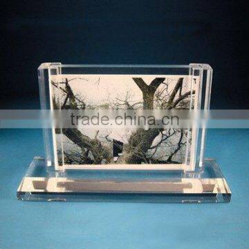hot sale china products wholesales crystal glass photo frame,made in china