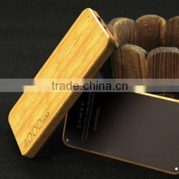 smart cellphone power bank 4000mah portable USB charger