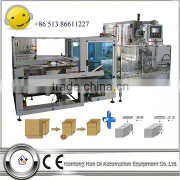 Automatic compact box filling machine