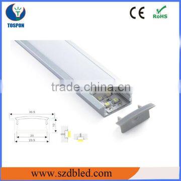 Recessed Alu LED Profile With 60degrees Lens photo-2