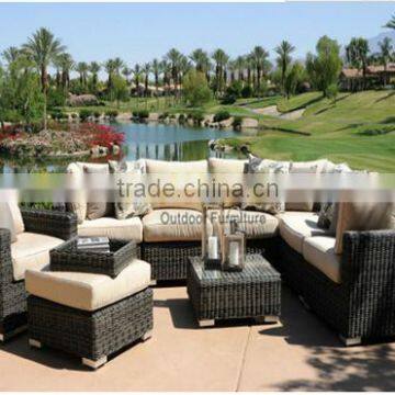 American Furniture Rotting Garden Furniture Outdoor rattan sectional sofas