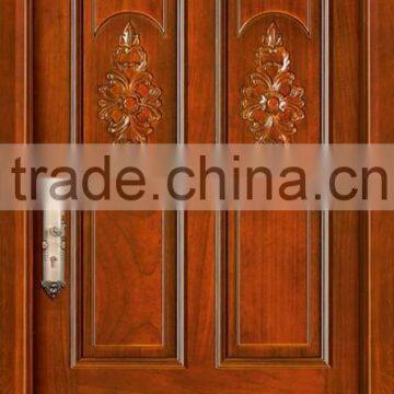 China painting solid wood door for Interior YHB-1227