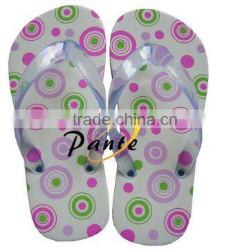 2015 popular cheap summer hot sale flower flip flop of flip flops design