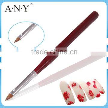 ANY Nail Art Beauty Care Nail Clay Sculpture Pure Sable Nail 3D Art Pen Brush